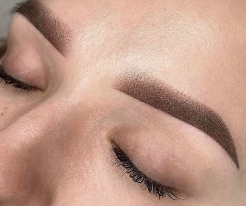 Перманентный макияж бровей