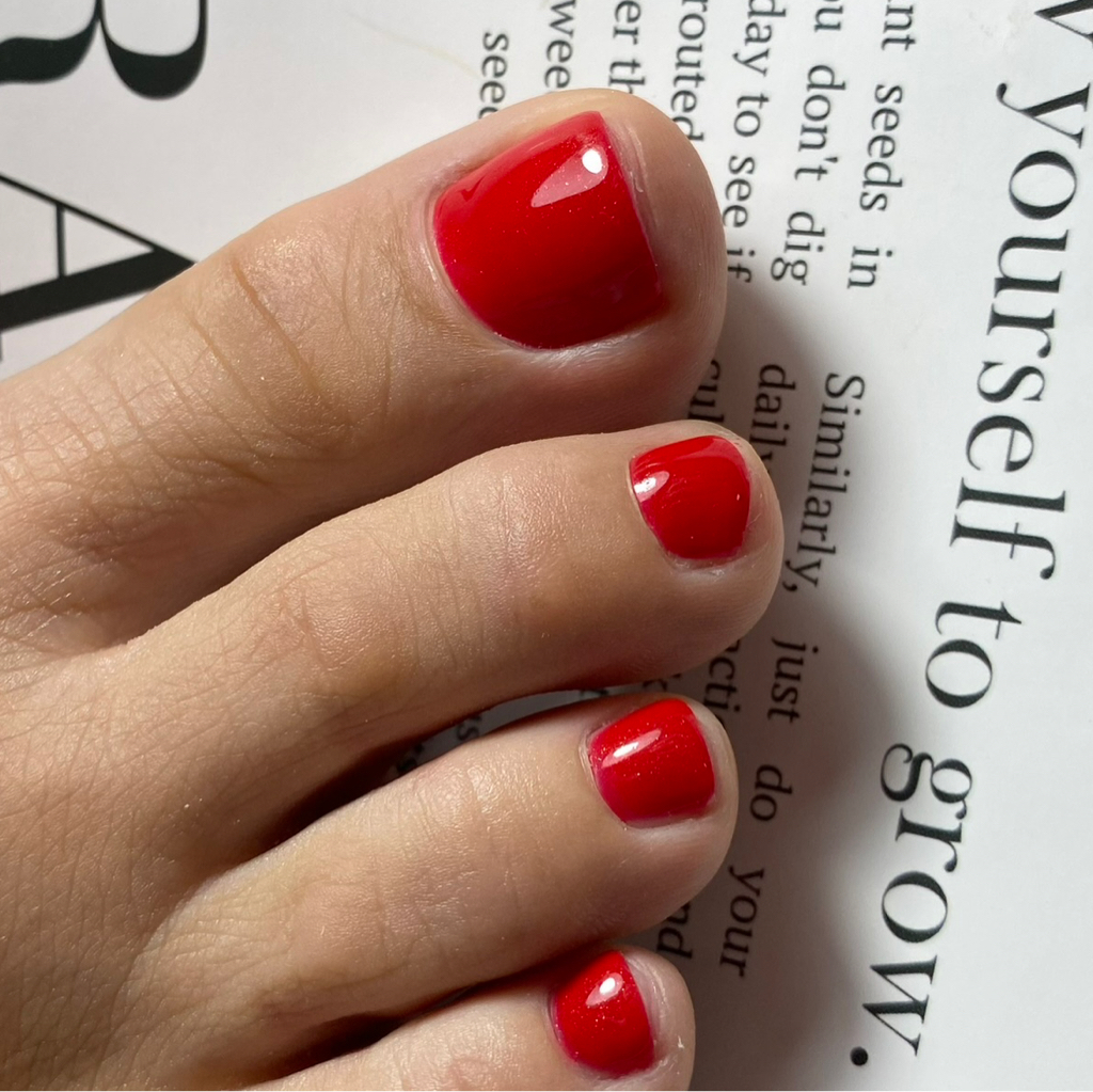 Полный педикюр с покрытием