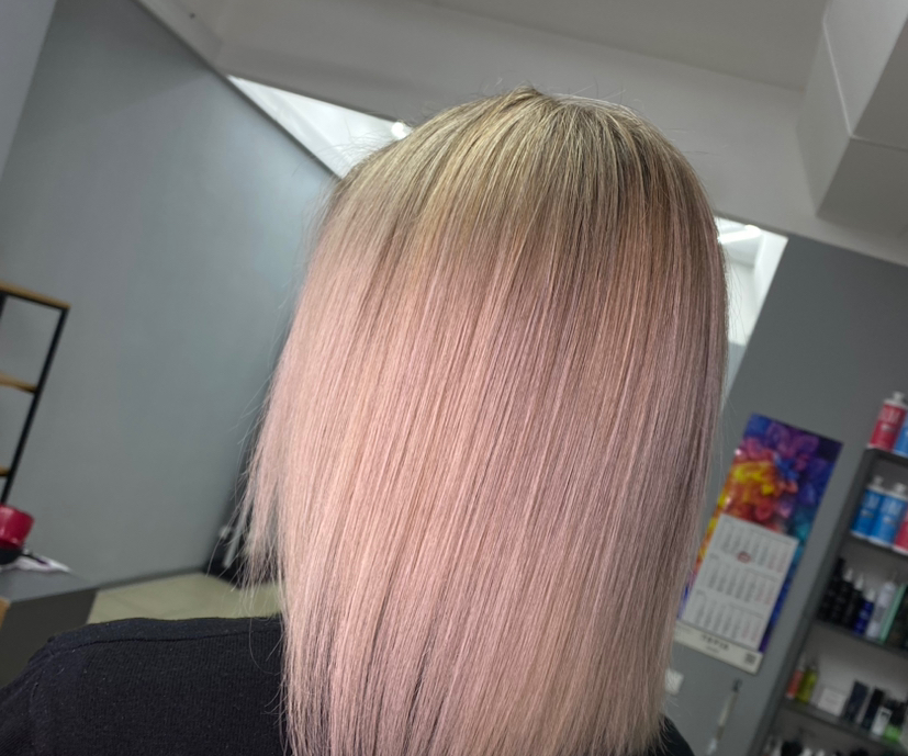 Сложное окрашивание волос