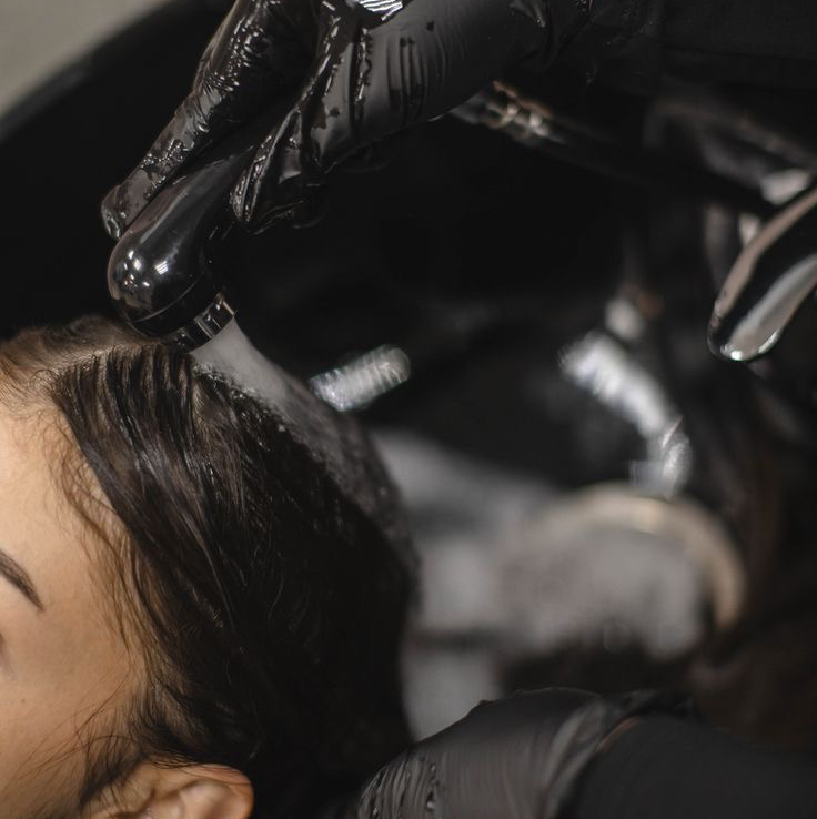 Мытье головы + сушка /укладка на браш