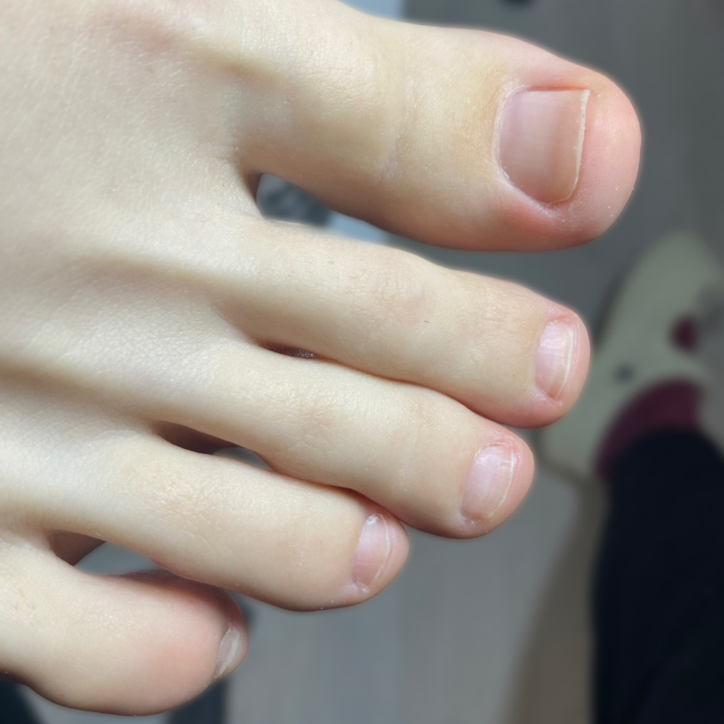 Педикюр пальчиков без покрытия