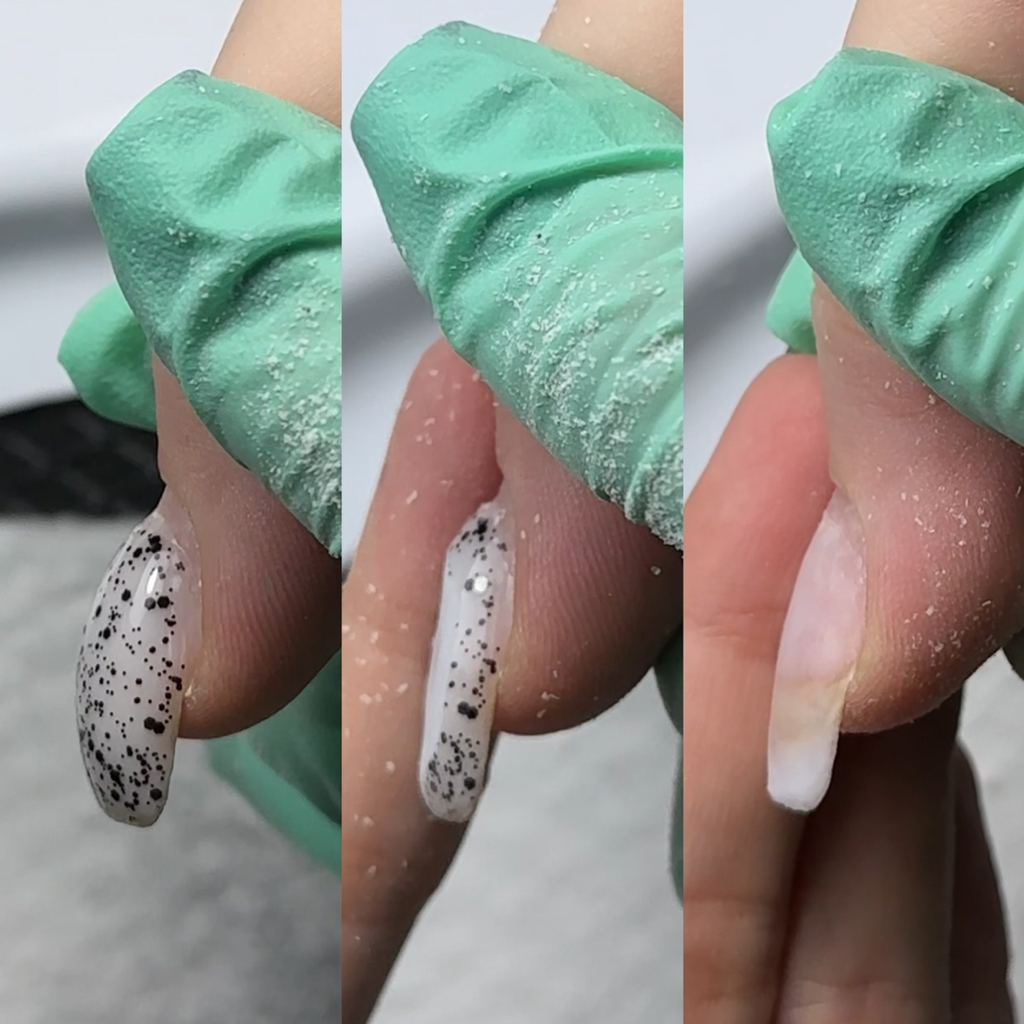 Снятие покрытия (без последующей обработки кутикулы и свежего покрытия)