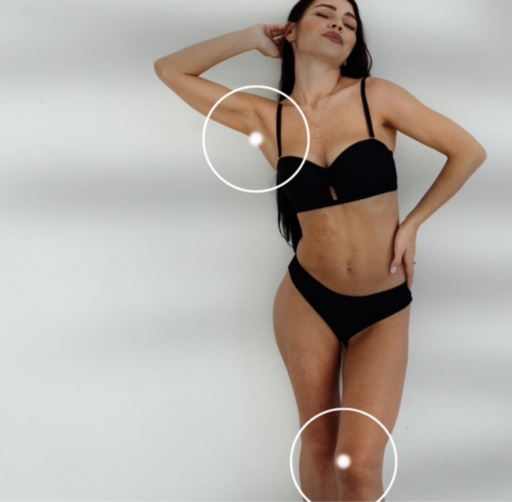 Ноги полностью + подмышечные впадины