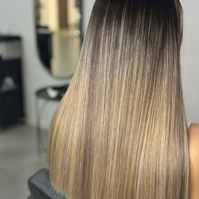 Холодное восстановление + ботокс на волосы средней длины (до плеч)