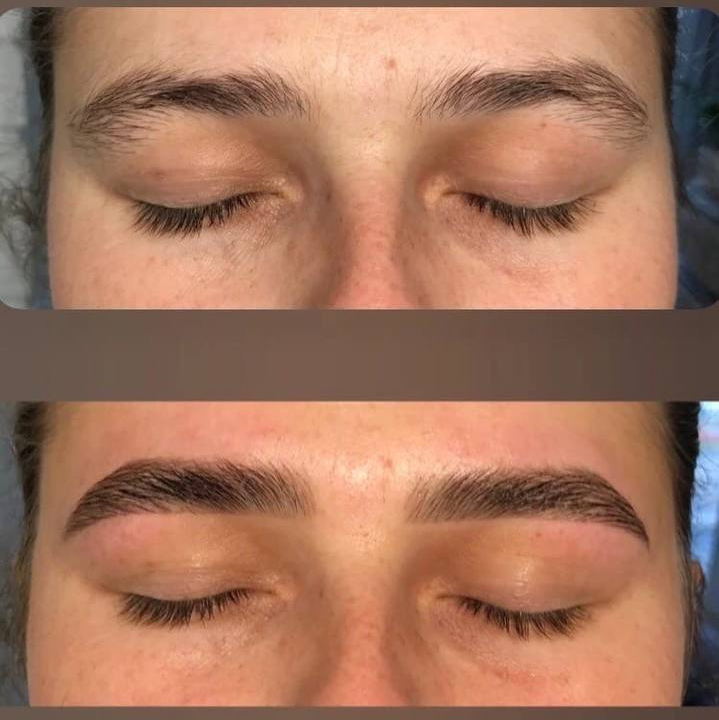 Оформление бровей