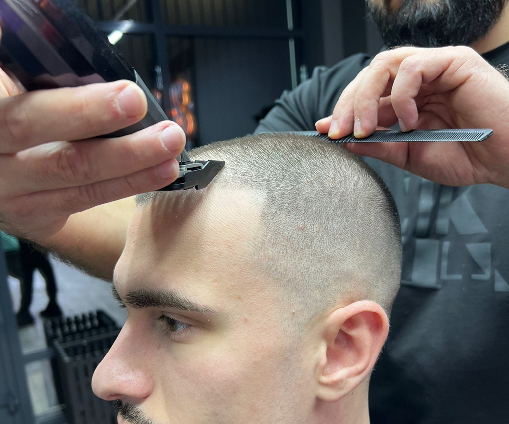 Стрижка под насадку