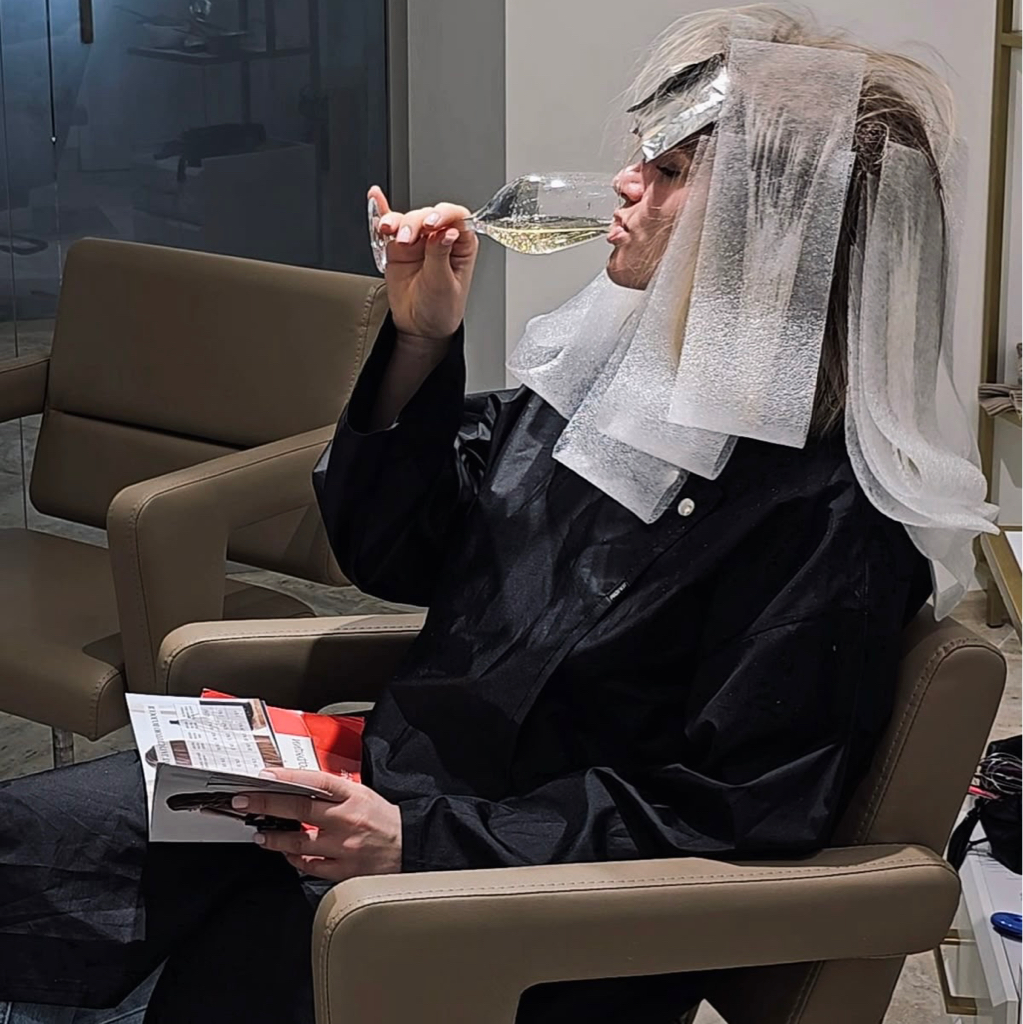 Сложные техники окрашивания- Airtouch, Шатуш,Балаяж,Омбре (Kydra,Goldwell)  длинные волосы