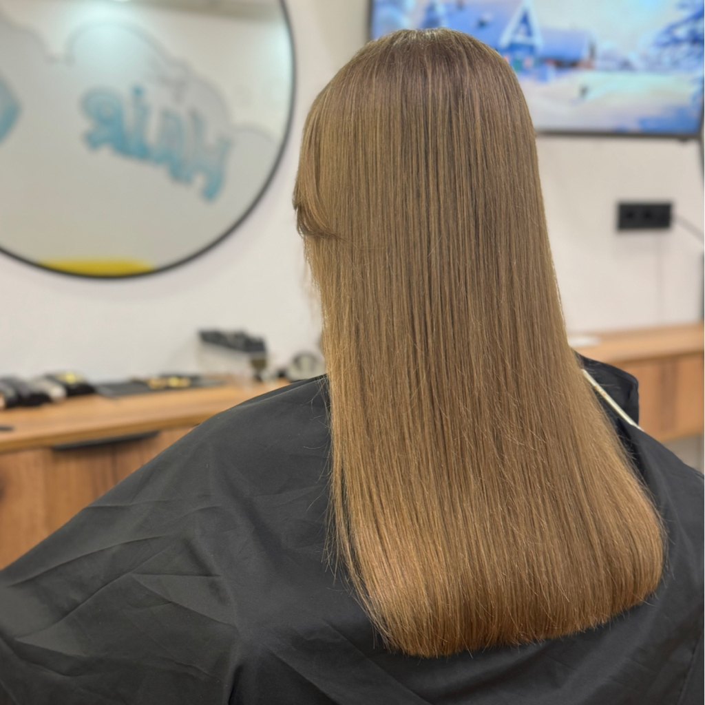 Подравнивание волос