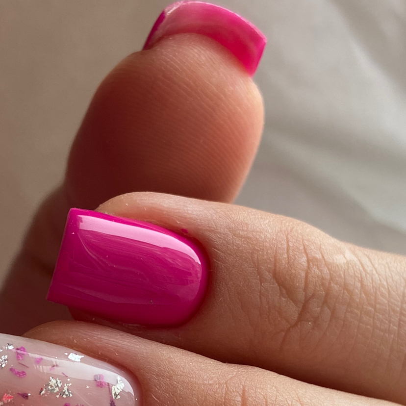 Гель-лак с однотонным покрытием