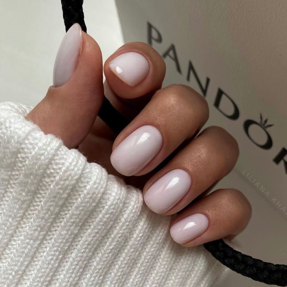 Маникюр комбинированный + покрытие Топ мастером