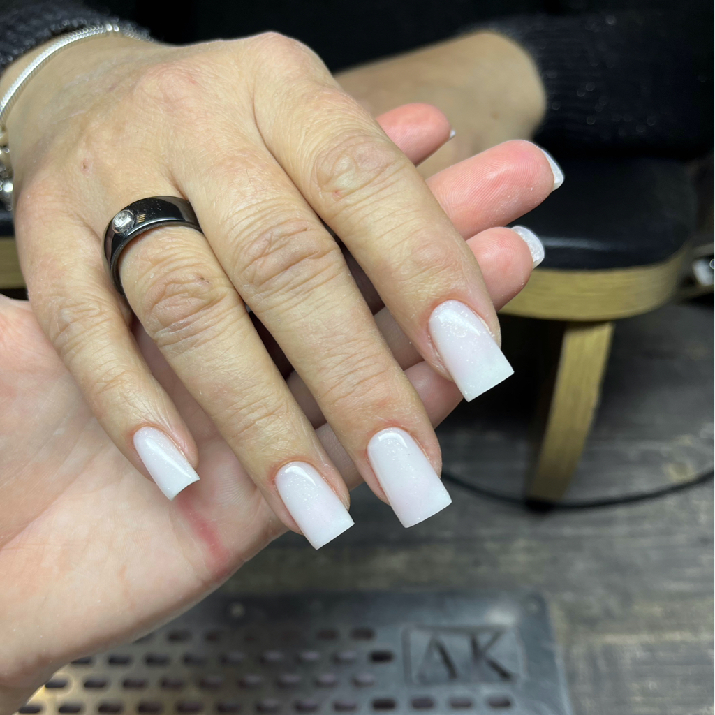 Маникюр / длина ногтя до 1 см ( покрытие Гель/nude)