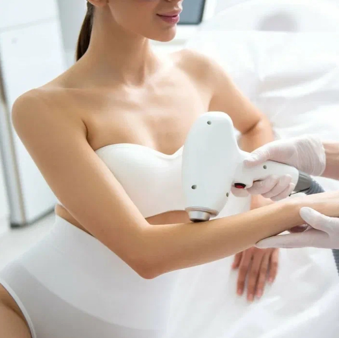 Лазерная эпиляция: руки до локтя