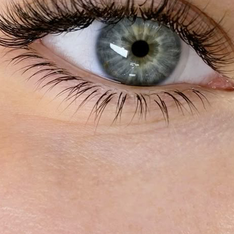 Нижние ресницы