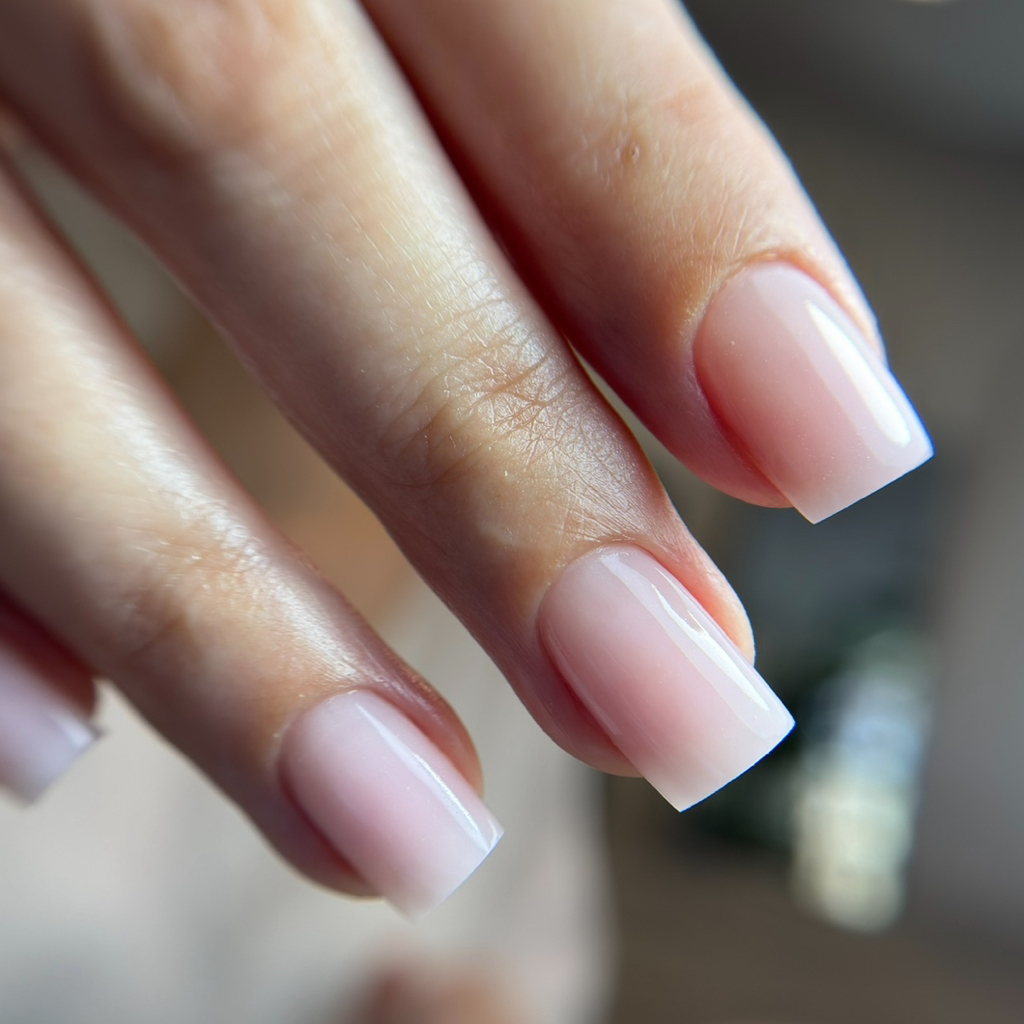 Корекция ногтей гелем (укрепление)