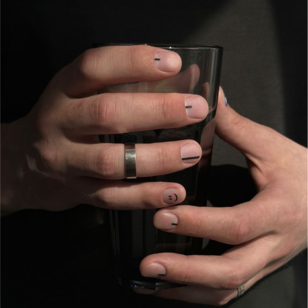 Мужской маникюр с покрытием