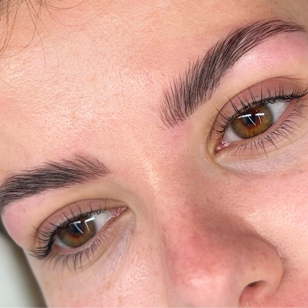 Combo lash lift + brows lamination
