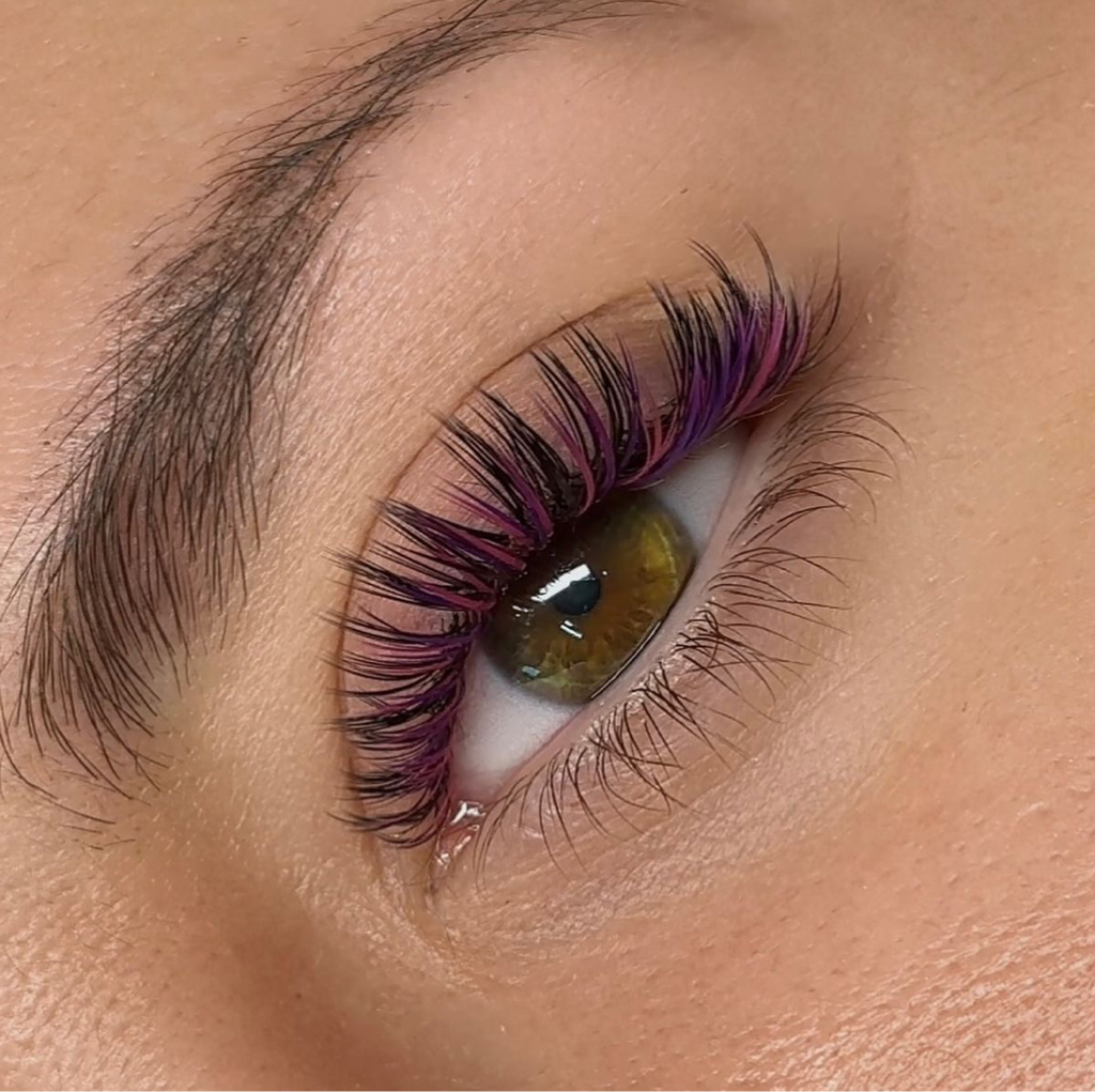 Цветные реснички