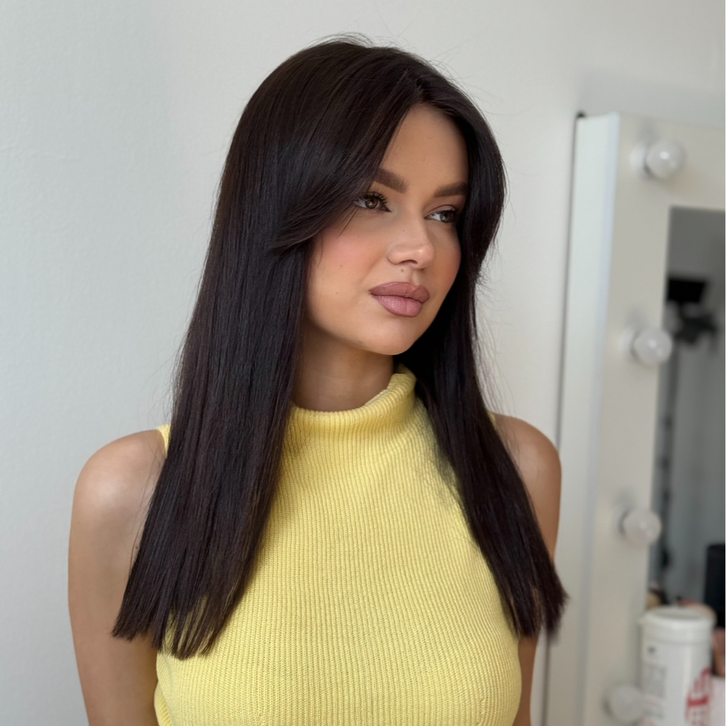 Однотонное окрашивание(тонирование) + стрижка