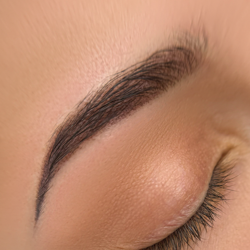 Permanent makeup brows -Touch up 2-6 months