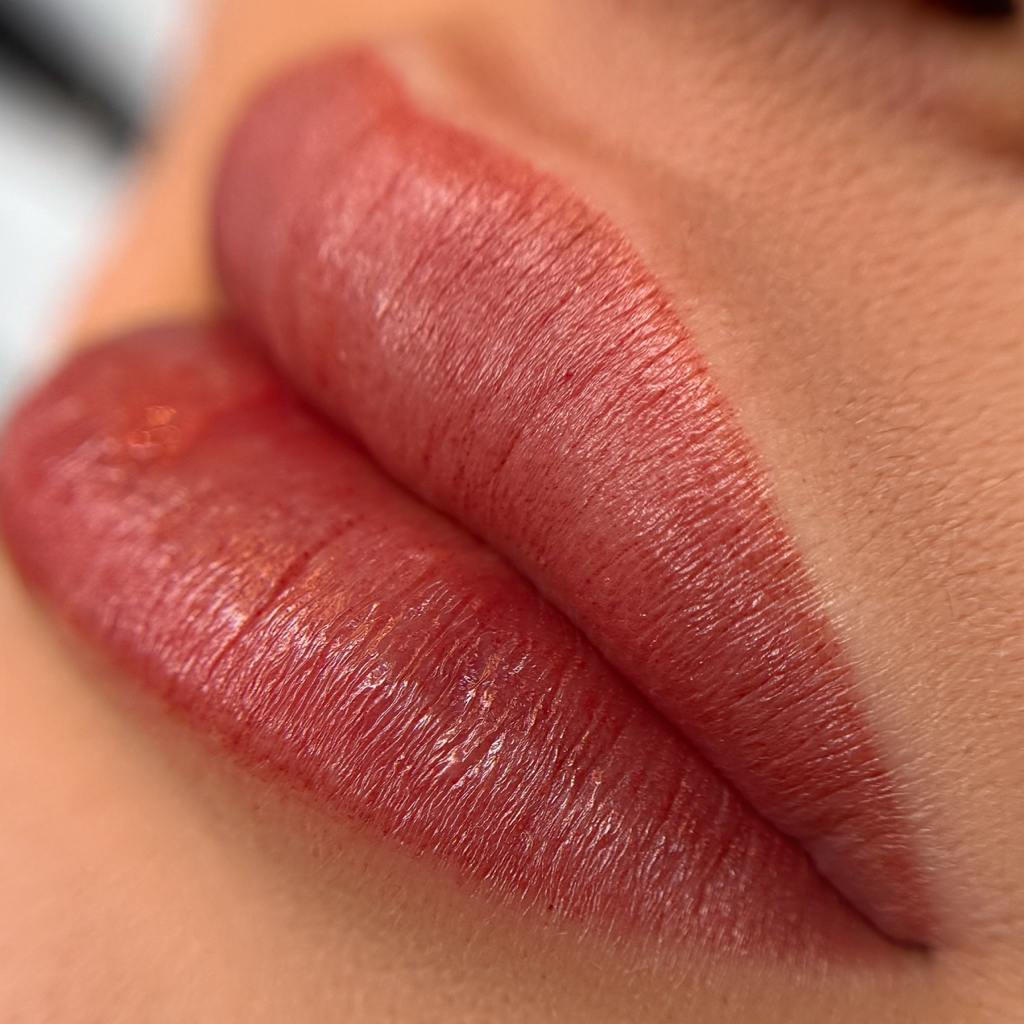 Permanent makeup lips-touch up 6-12months