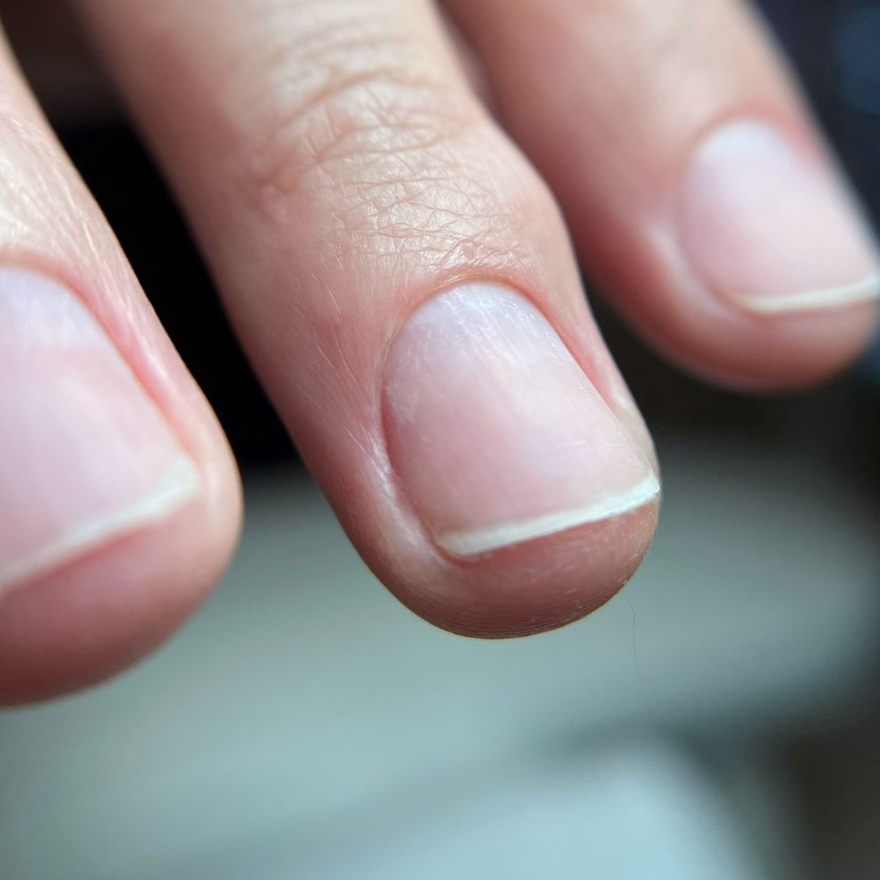 Комбинированный маникюр.