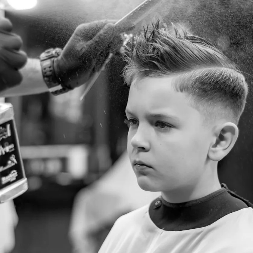 4) ДЕТСКАЯ СТРИЖКА   ТОП БАРБЕР