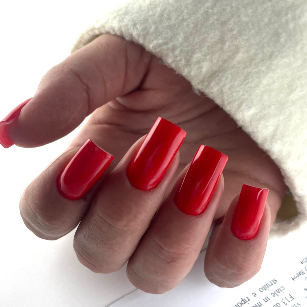 Маникюр с покрытием (Длинные ногти)