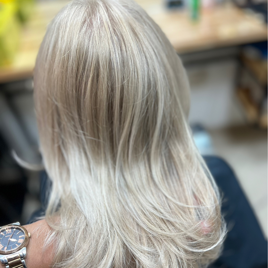 Мелирование на фольге