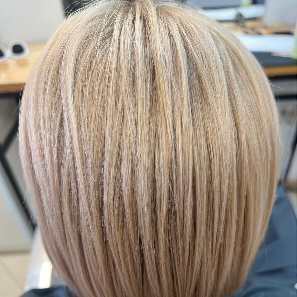 Мелирование на фольге