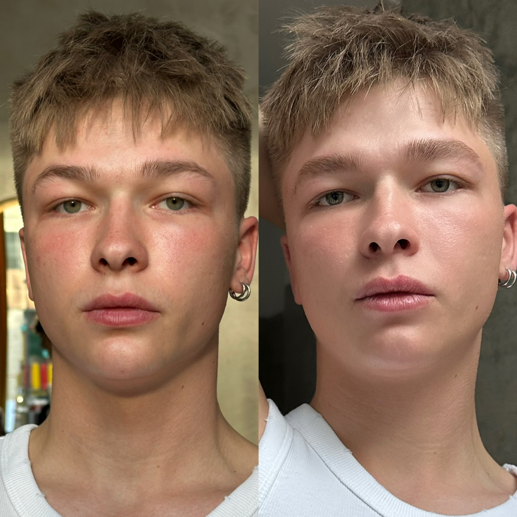 Мужское оформление бровей