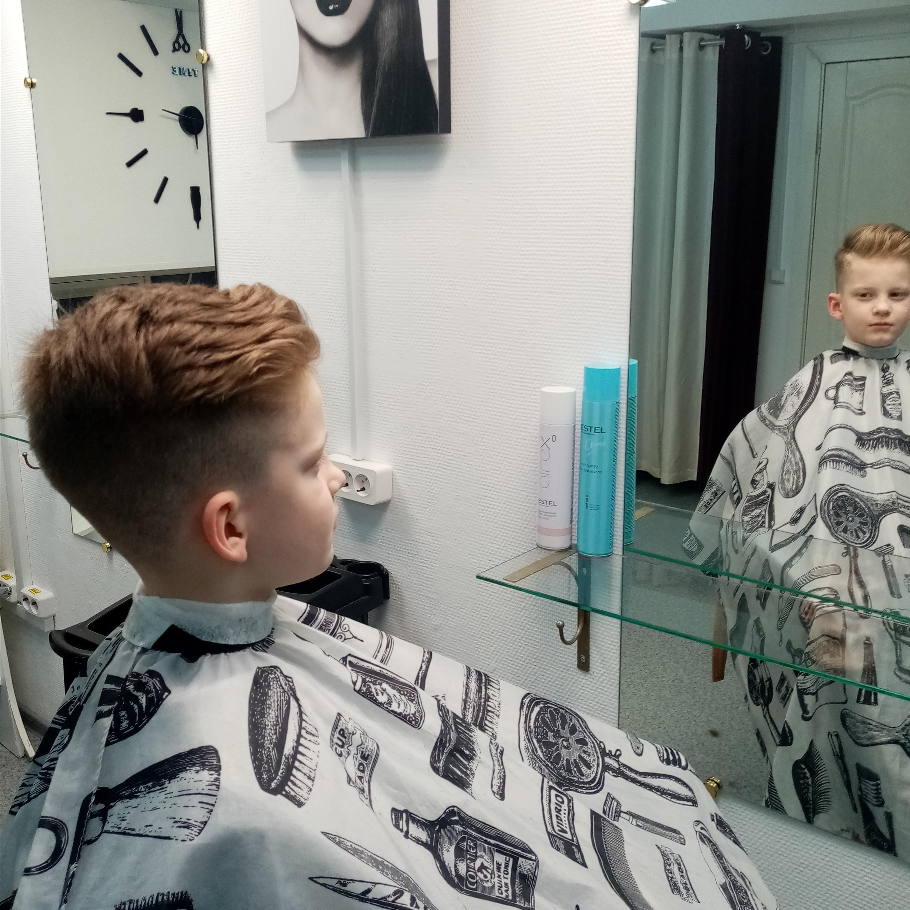 Детская стрижка 7-11 лет