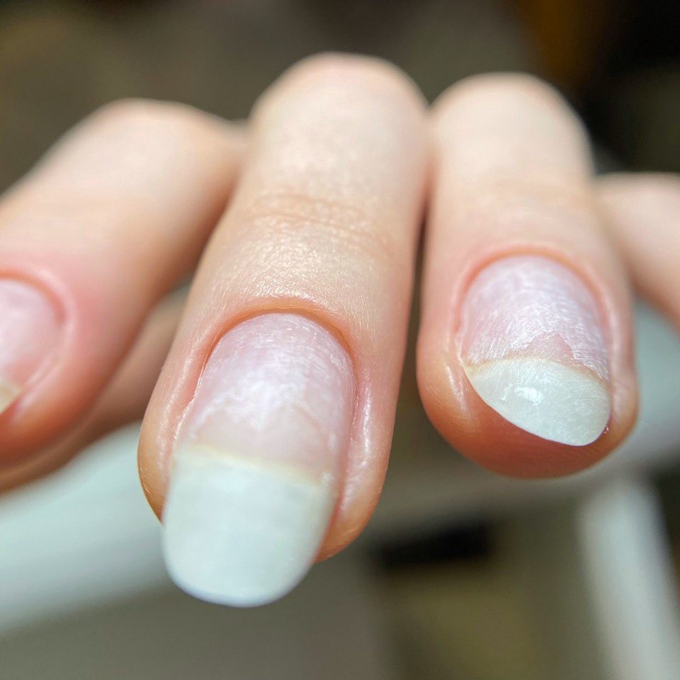 Снятие покрытия + маникюр