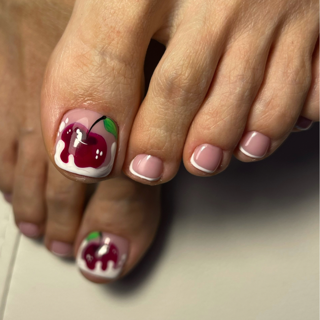 Педикюр кислотный (обработка стоп и пальчиков)