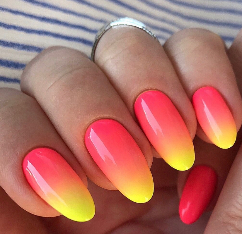 Дизайн амбре или градиент