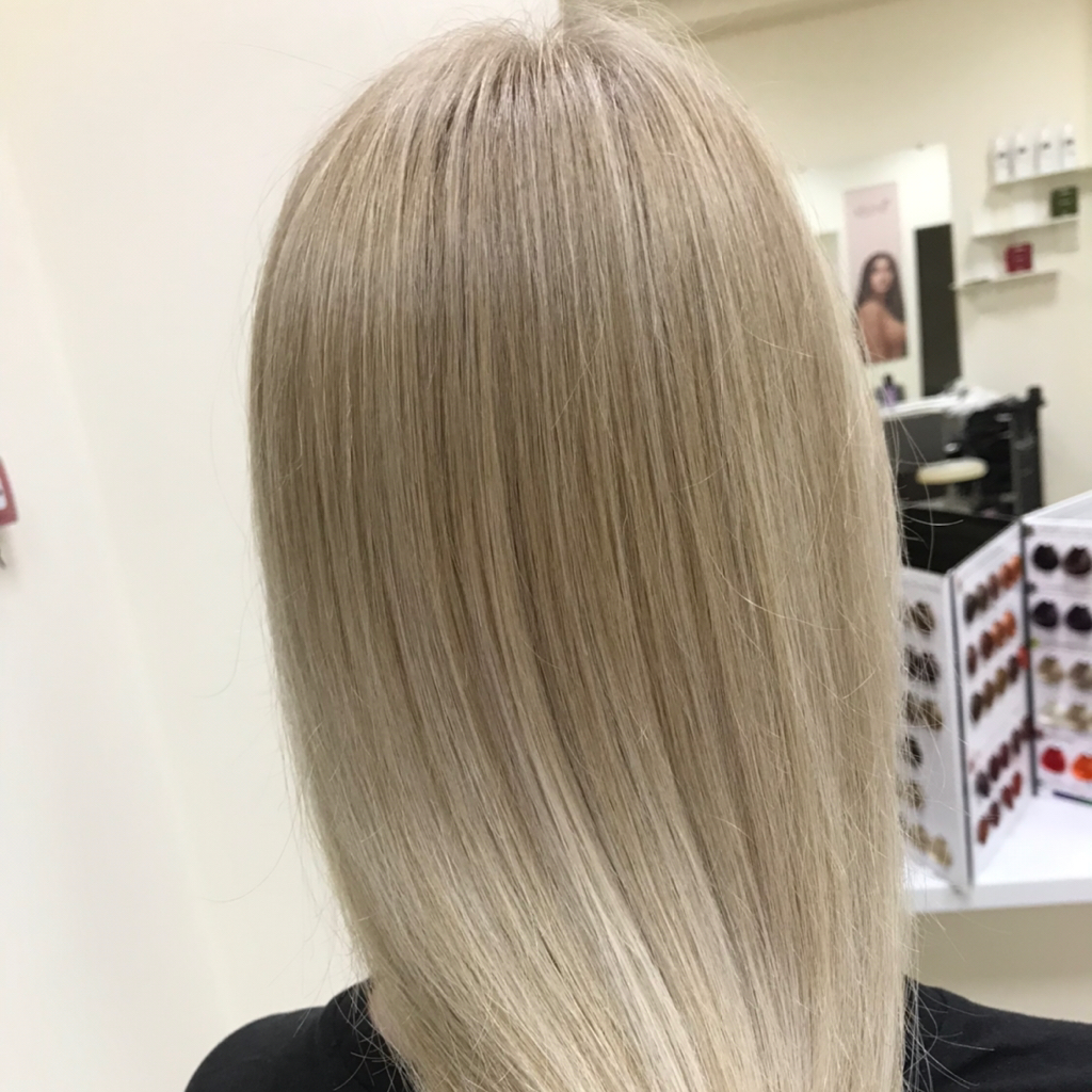 Осветление на длинные волосы