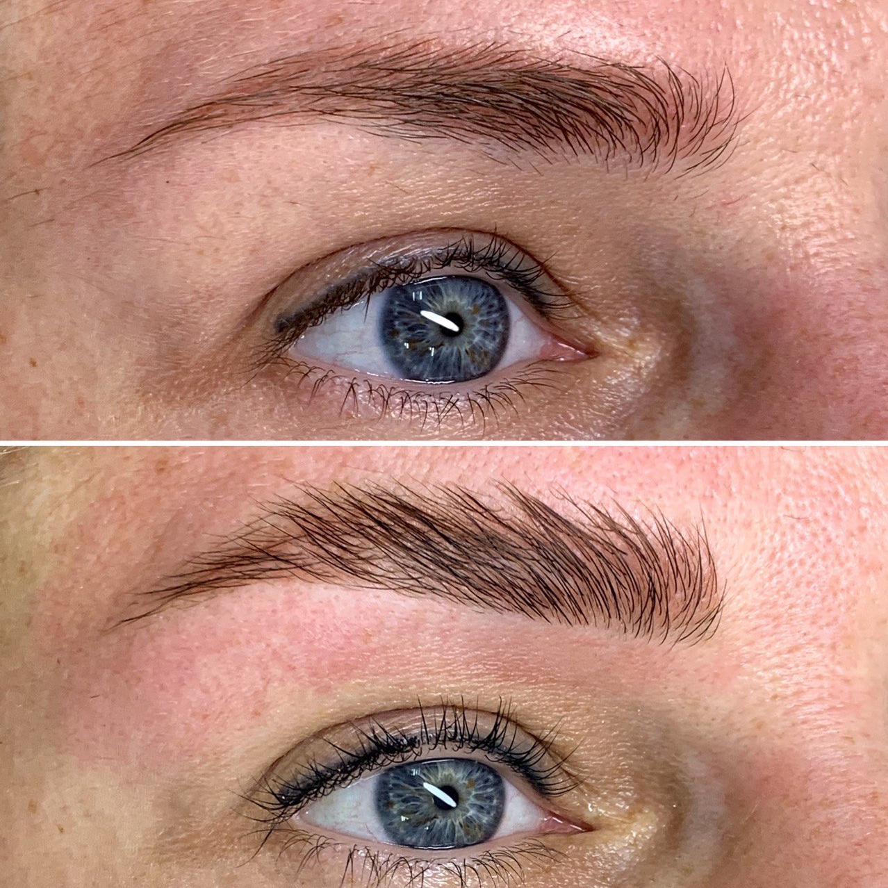 Долговременная укладка бровей