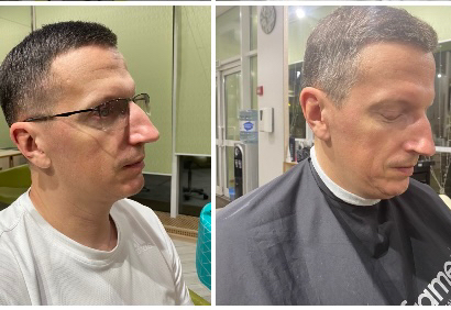 Камуфляж Седины-меняет цвет поседевших волос, используя мягкие щадящие составы. Таким образом нивелируется контраст между седыми волосами и волосами,