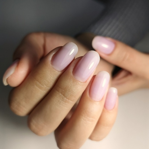 Экспресс маникюр с укреплением базой/ гелем (без цвета)