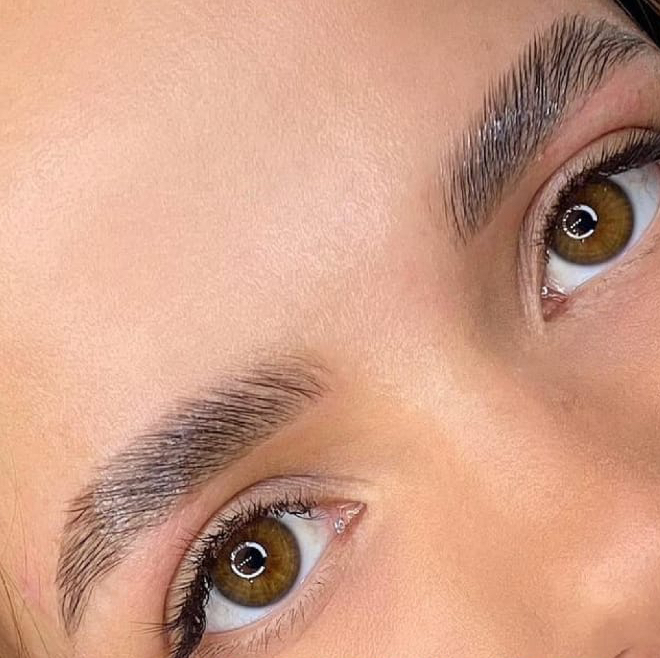 Долговременная укладка ( окрашивание + коррекция )