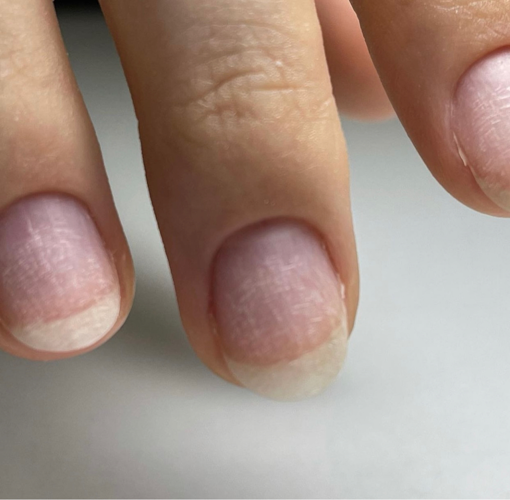 Комбинированный маникюр + опил форм