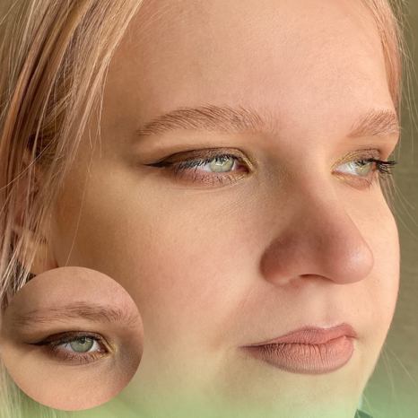 Коррекция + долговременная укладка