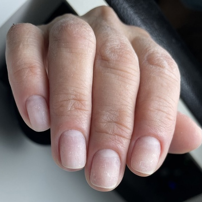 Снятие+маникюр