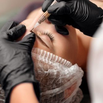 Брови коррекция пм