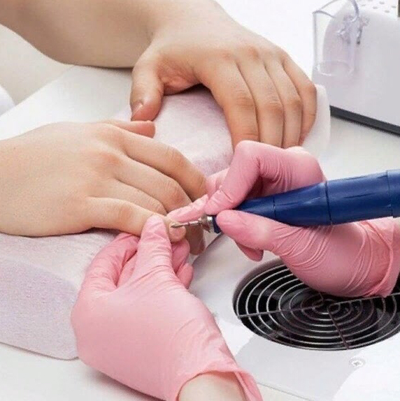 Снятие гель-лака+маникюр