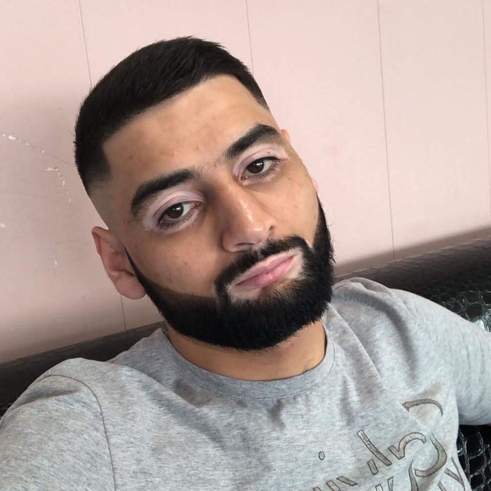 Тонирование бороды