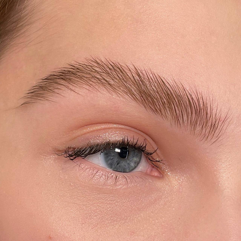 Коррекция формы(пинцет/воск)+окрашивание бровей(краска/хна)