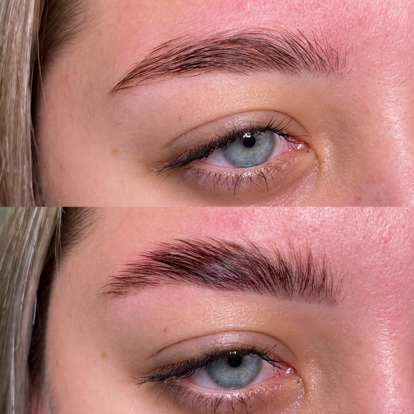 Долговременная укладка бровей