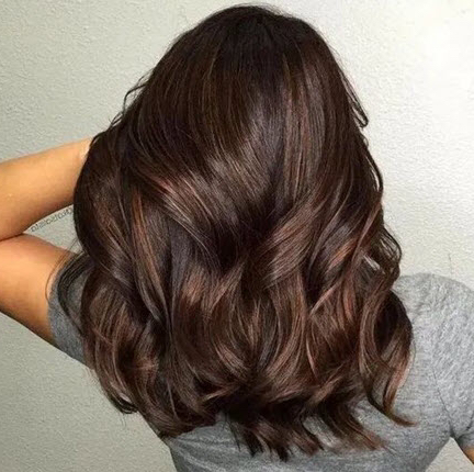 Окрашивание   Из светлого в тёмный