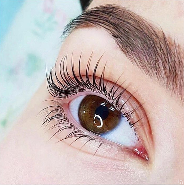 Ламинирование нижних ресниц