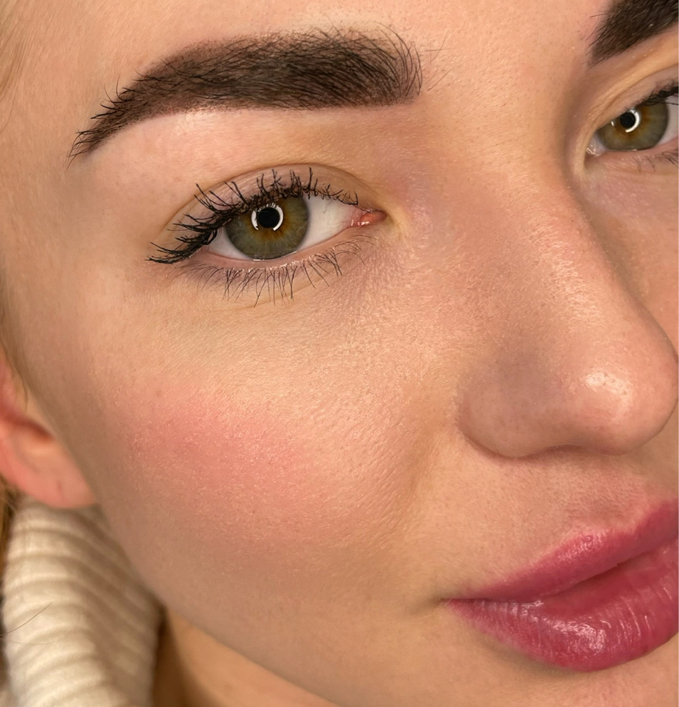 Брови+губы+межресничка